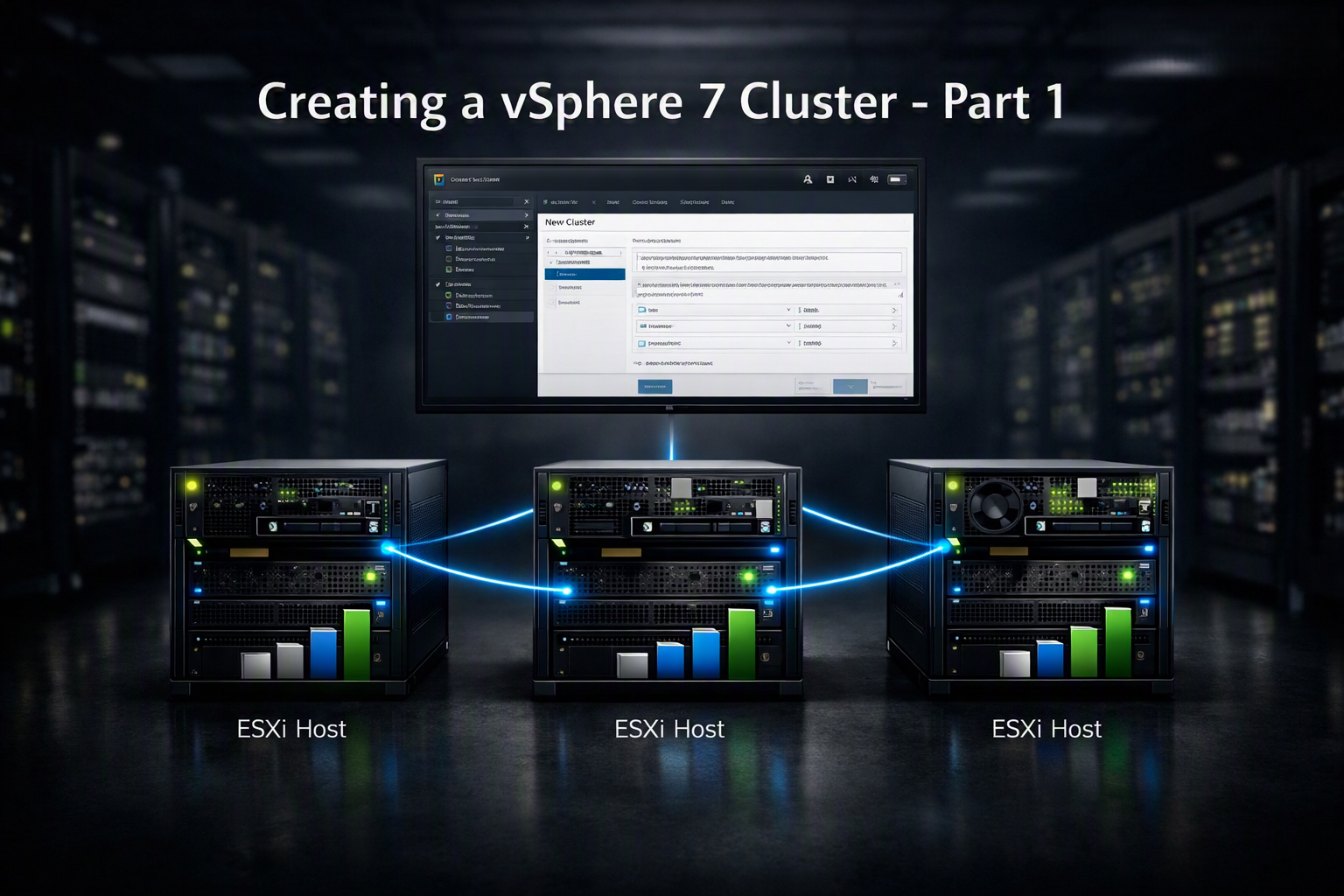 Creating a vSphere 7 Cluster – Part 1 vSphere 7 Cluster - Part1