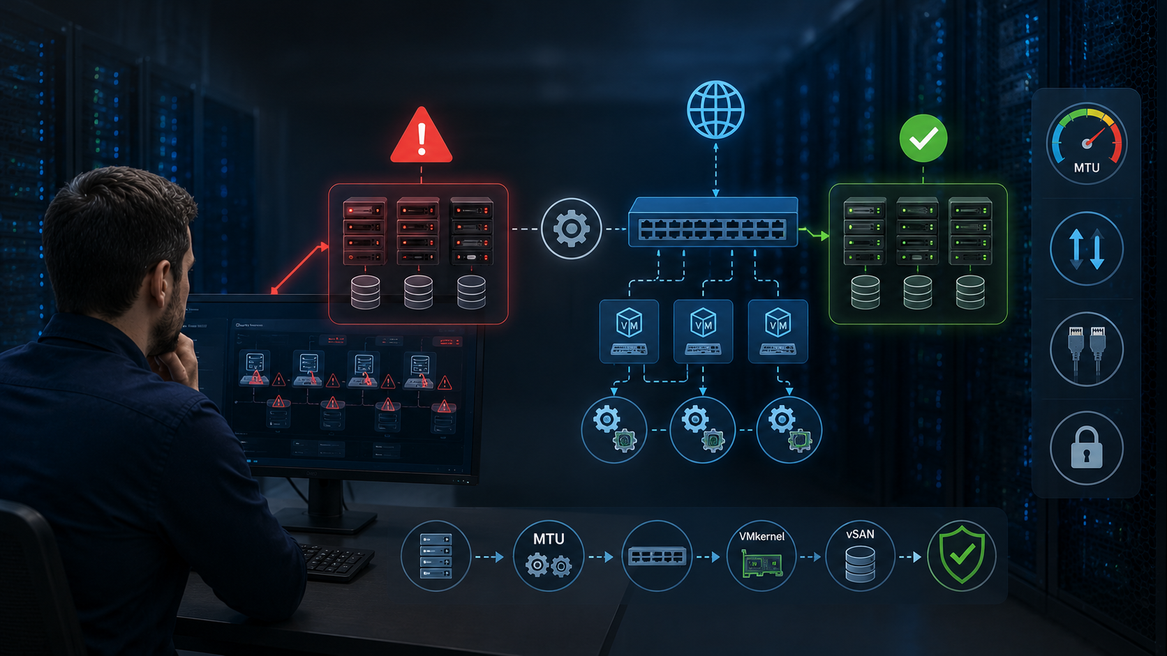 MTU, VDS, and VMkernel: The relation among them VMware MTU configuration