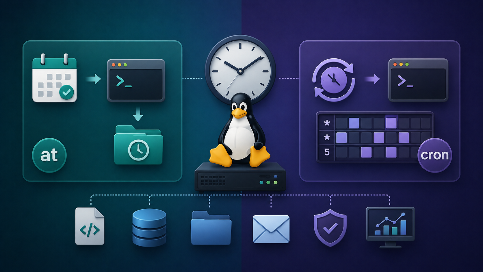 Scheduling with at and cron on RHEL cron on RHEL